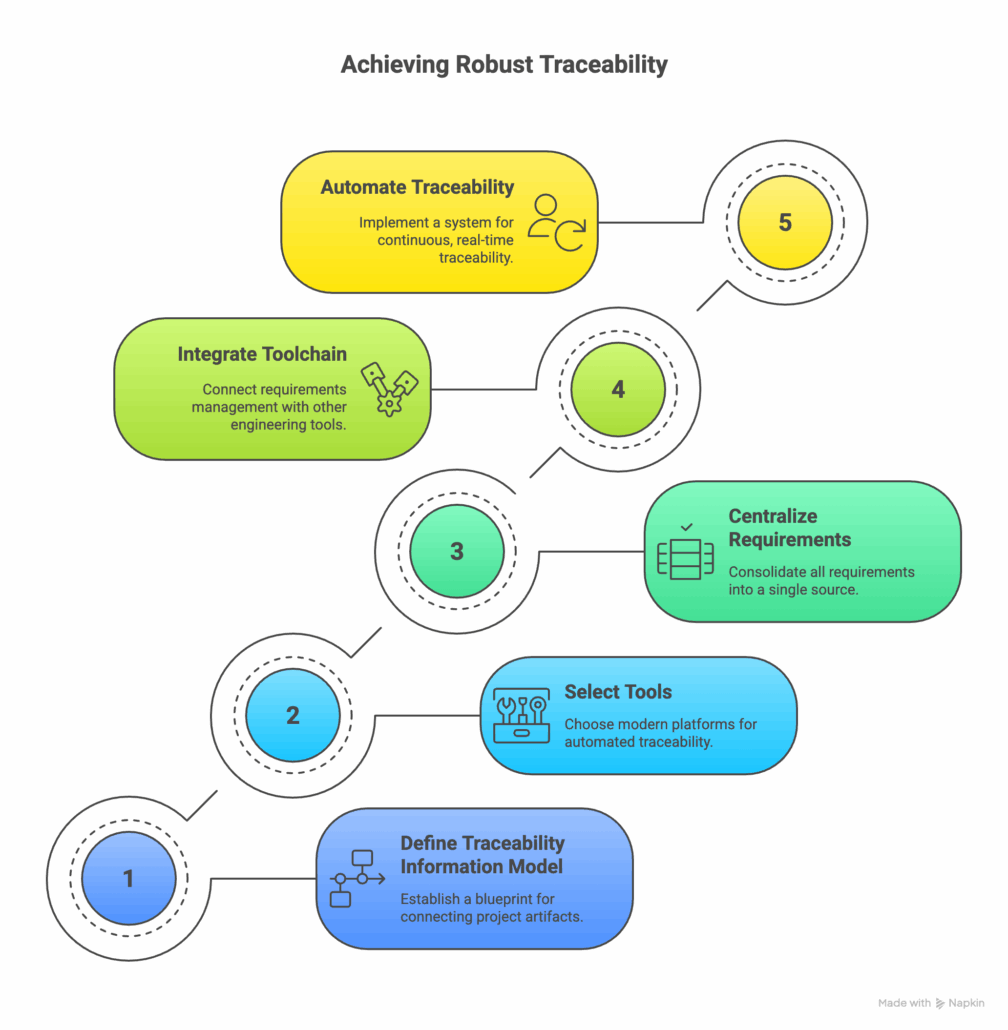 5 Steps to Implement Traceability in Your Projects